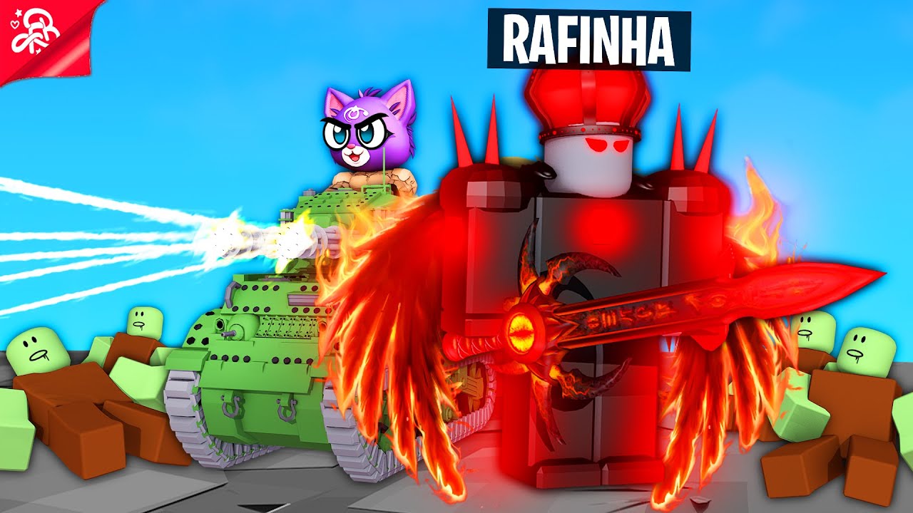 ENFRENTEI O BOSS DO VAZIO NO TOWER BATTLES REALISTA DO ROBLOX!