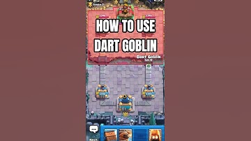 How to use dart goblin in clash Royale #clashroyale #howtodo #tutorial