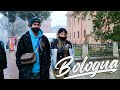 BOLOGNA UNDER THE SNOW. Italy - 4k Walking Tour around the City - Travel Guide. trends, moda #Italy
