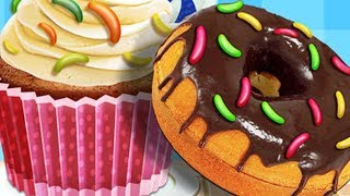 Little Cupcakes - cooking games - Donut Maker in one game!!!! screenshot 2