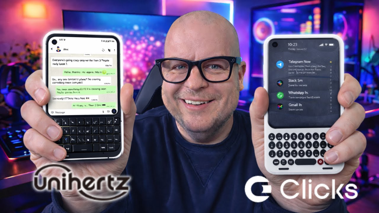 Clicks Communicator против Unihertz Titan 2 Elite — телефоны с клавиатурой возвращаются.