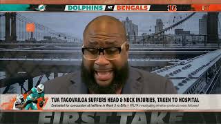 Marcus Spears speaks on Tua Tagovailoa's injury | First Take