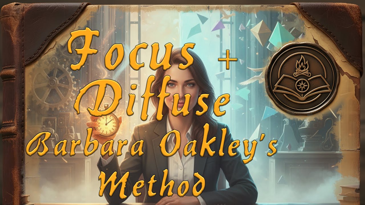 Focus + Diffuse: Barbara Oakley’s Method | English Listening Practice📍 ...