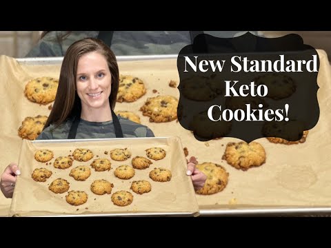 New Standard Keto Chocolate Chip Cookies!