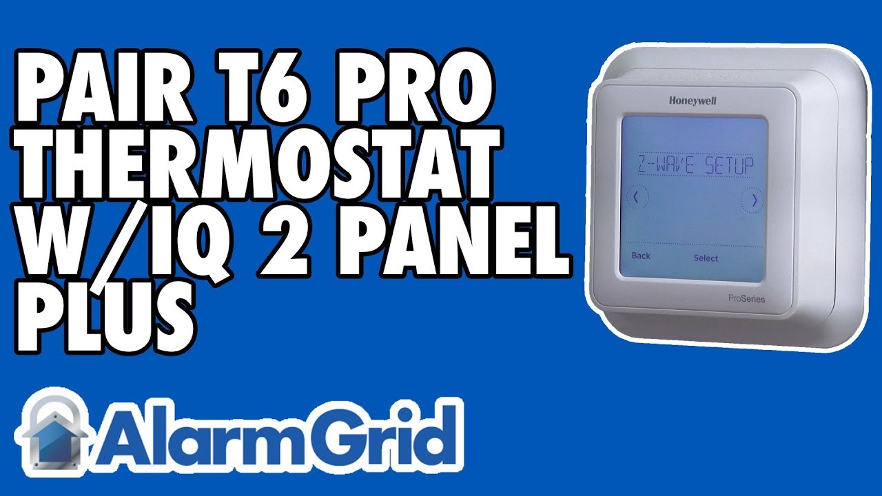 Honeywell T6 Pro WIFI - Smart Programmable WIFI Thermostat - Alarm