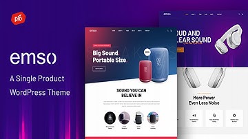 Emso - A Single Product Theme | Themeforest Website Templates and Themes