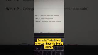 Boost Your Speed with These Win Keys 🔥 #trending #viral #shortvideo #ytshorts #shortsfeed #shorts