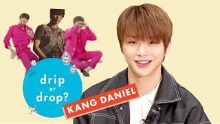 'PARANOIA' Singer Kang Daniel Reacts to Wild Fashion Trends | Drip or Drop? | Cosmopolitan