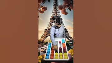 Fun & Chaos: Color Ball Sorting Challenge 🟢🔴🟡🔵 | Fun Games #game #colors #shorts #fyp #fun #asmr #fy