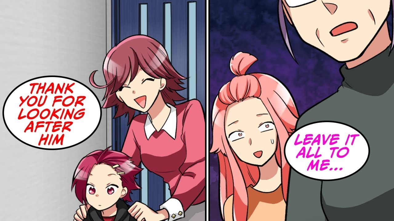 My friend just abandoned her kids at my house [Manga Dub]