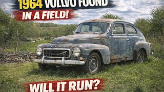 Rescuing a 1964 Volvo PV544 After 42 Years Parked — First Start Attempt!