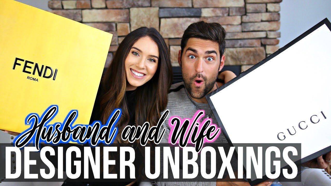 Husband & Wife Designer Unboxings + HUGE 500K Giveaway! 