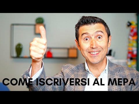 Mepa Iscrizione - Come iscriversi al MEPA