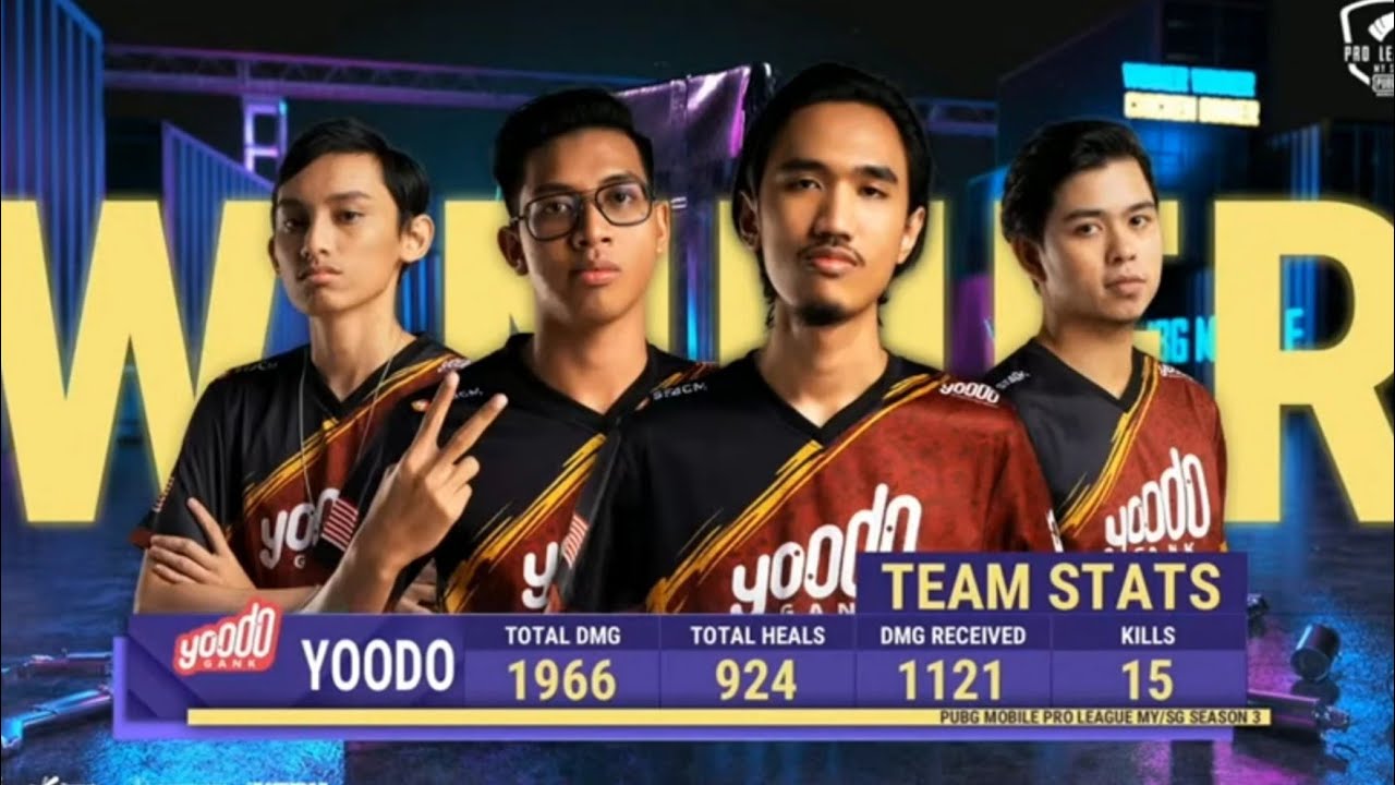 Yoodoo Gank Comback!! WWCD 15 Kill [SANHOK] | PMPL GRAND FINAL D2 Season 3