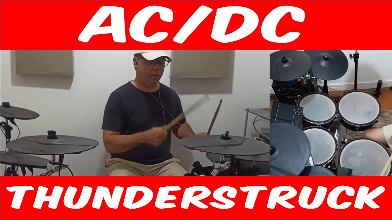 Thunderstruck - AC/DC - Drum Cover 169 - YouTube