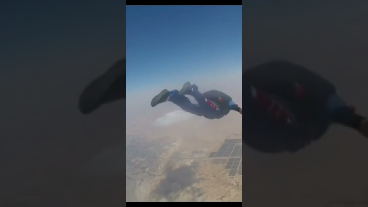 Skydiving POV: From Plane to Earth in Seconds! ✈️