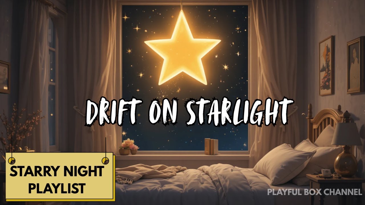 Drift on Starlight Lullaby Sleep Music with Stars & Moon Bedtime Song for Babies 