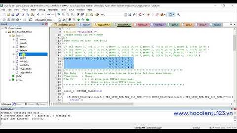 STM32|Phần 6-STM32F103C8 giao tiếp ma trận phím 4x4/STM32 with Button