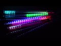 イルミネーション スノーフォール 50cm×10本セット【LED：マルチカラー】