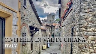 🇮🇹 Civitella in Val di Chiana | Hilltop Lombard fortress 🏰