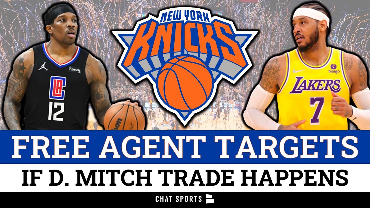 Knicks Free Agent Targets If Donovan Mitchell Trade Happens Ft. Carmelo