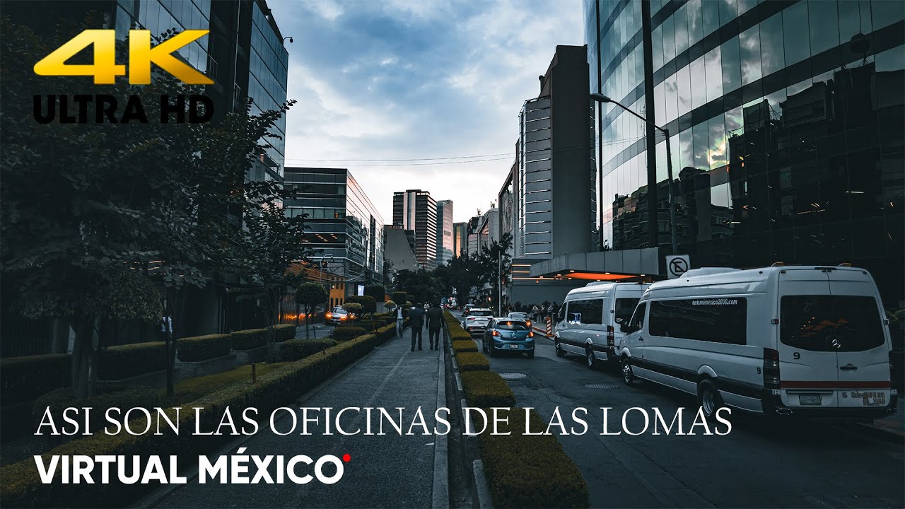 🔴 [4K] LOS GRANDES EDIFICIOS DE LAS LOMAS DE CHAPULTEPEC - ASMR WALKING ...