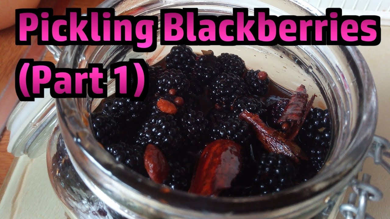 Pickled Blackberries (Part 1)