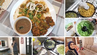 Travelog 5 - Hubby ko UAE aur humein Pakistan jana chahiye - Smoked Tawa Chicken Platter Recipe