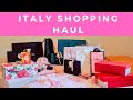 ITALY LUXURY FASHION HAUL | Milano Firenze Serravalle | CHANEL, GUCCI, FERRAGAMO, etc.