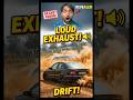 car modify sound || Drift || Wait for the EXHAUST SOUND! 🔊 #mercedes #car #modified #experimnent
