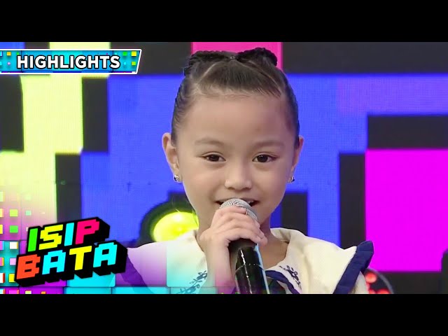 Imogen sings 'Kumpas' on It's Showtime | Isip Bata class=