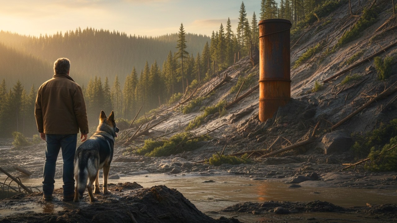 Buried ALIVE by the Mudslide—A Veteran’s Old Gear and K9 Beat the Odds