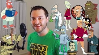 11 Futurama Impressions