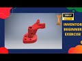 INVENTOR BEGINNER EXERCISE | INVENTOR TUTORIAL | TAMILCADTUTORIALS