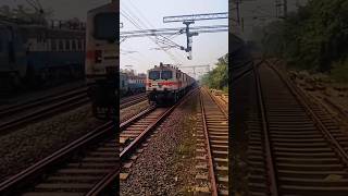 wap 7 full speed passing out #indianrailwaylovers🇮🇳