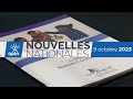 Nouvelles Nationales d’APTN – 9 octobre, 2023