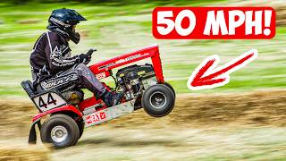 The INSANE World of Lawn Mower Racing!