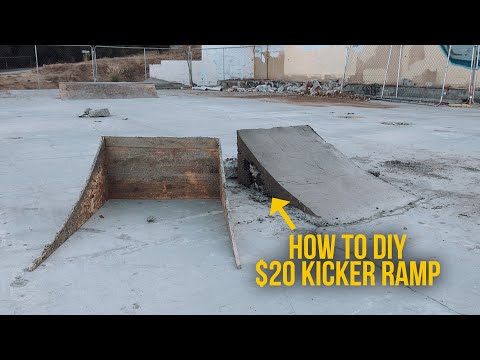 How To DIY Spot // $20 Kicker Ramp