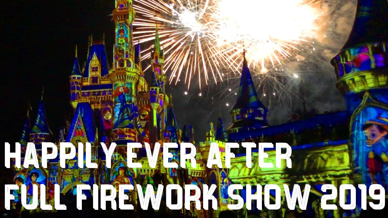 HAPPILY EVER AFTER FIREWORKS SHOW! | WALT DISNEY WORLD VLOG #3