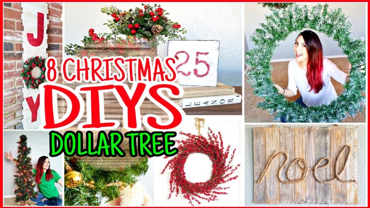 Dollar Tree DIY Christmas Decor - YouTube