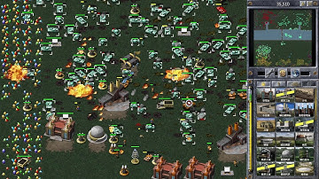 Red Alert Remastered-Veterancy Mod-Random+Hard AI VS 6 Hard AI "Bong