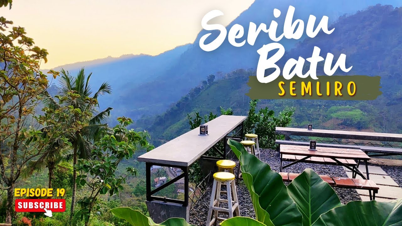 MOTOVLOG || PEMANDANGAN MENAKJUBKAN DARI BUKIT SERIBU BATU SEMLIRO KUDUS