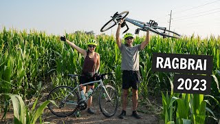 We biked 500 MILES across IOWA! (Our 50th STATE) | RAGBRAI 2023
