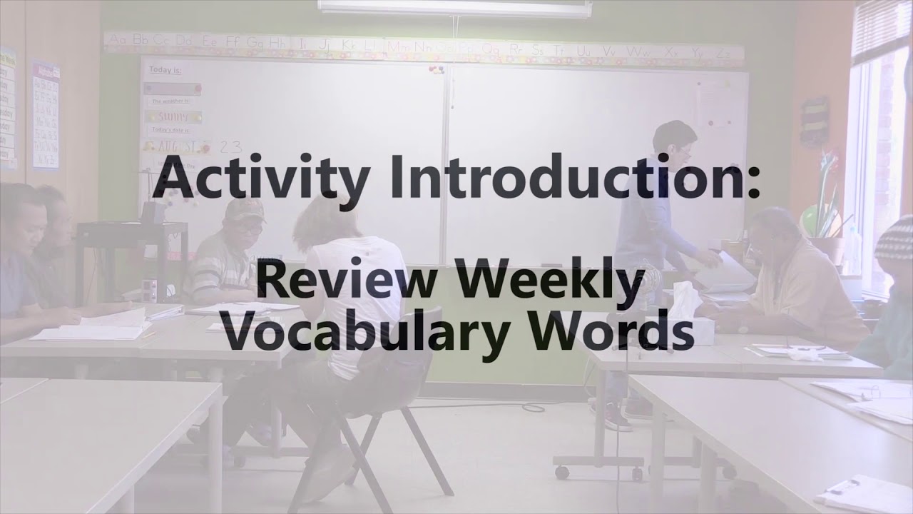 Adult ESL Literacy Level Instruction: Building Speaking Skills