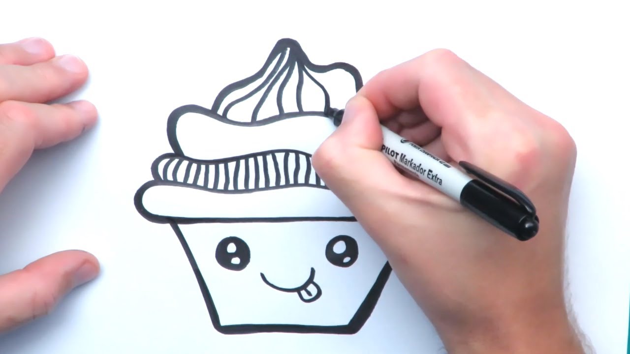 Como Desenhar Cupcake