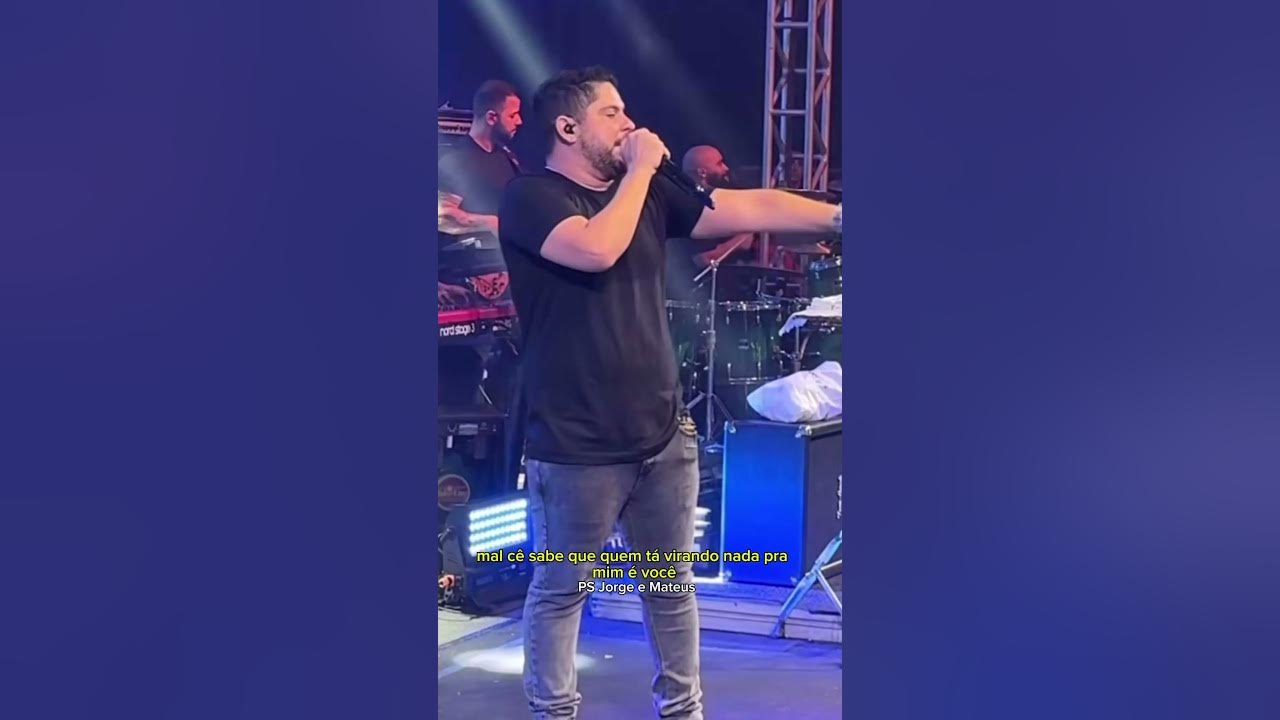 Jorge e Mateus ao vivo haverá sinais Jorge e Mateus ao vivo haverá sinais