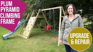 Plum Pyramid Climbing Frame - Repair & Upgrade 2016