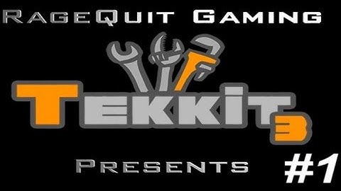 Minecraft Tekkit - Episode 1 - First night!