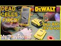 Repairing Two dead 18 volt Li-ion DeWalt Battery Packs - 899
