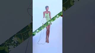 Creating a design inspired by Mother Earth 🌎 @ClimatePower #climatepowerpartner # fashion #style